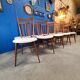Chaises années 60 scandinave rénovées