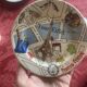 Pair of bread plates Gien