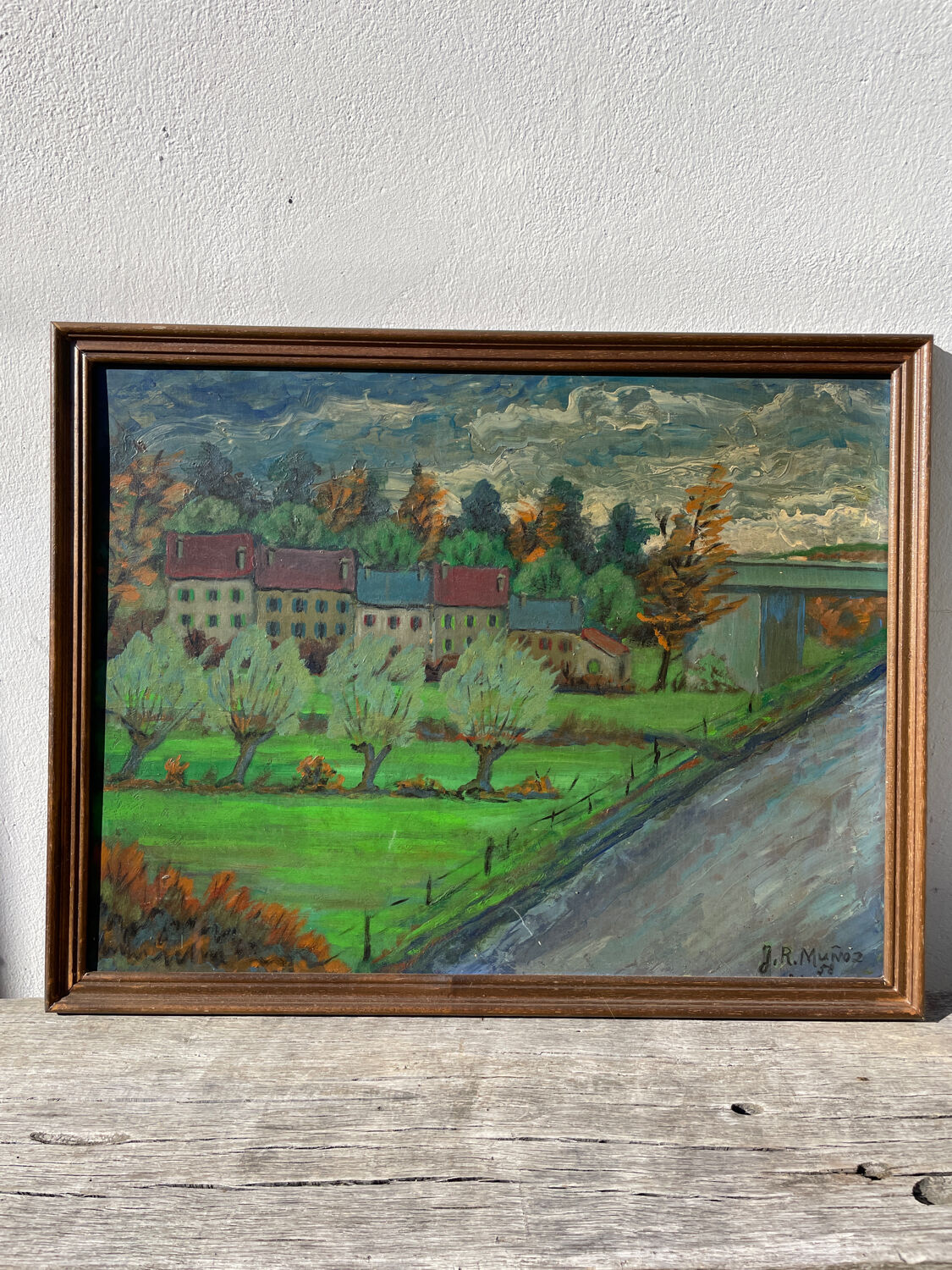 Landscape painting by Jean René Munoz