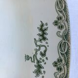 Plat ovale  Saint Amand et Hamage "modern style"