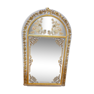 Miroir de boiserie 19e