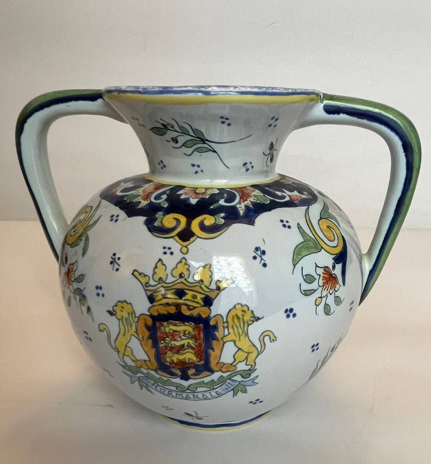 Riva Bella earthenware vase 1896