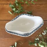 Antique sauce boat in Saint-Amand earthenware (Nord)