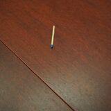 Mahogany table, Danish design, 90s, manufacturer: Skovby