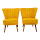 Paire de fauteuils cocktail années 1960
