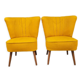 Pair of cocktail armchairs 1960s
