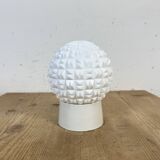 Vintage White Porcelain Ceiling Light, 1970s