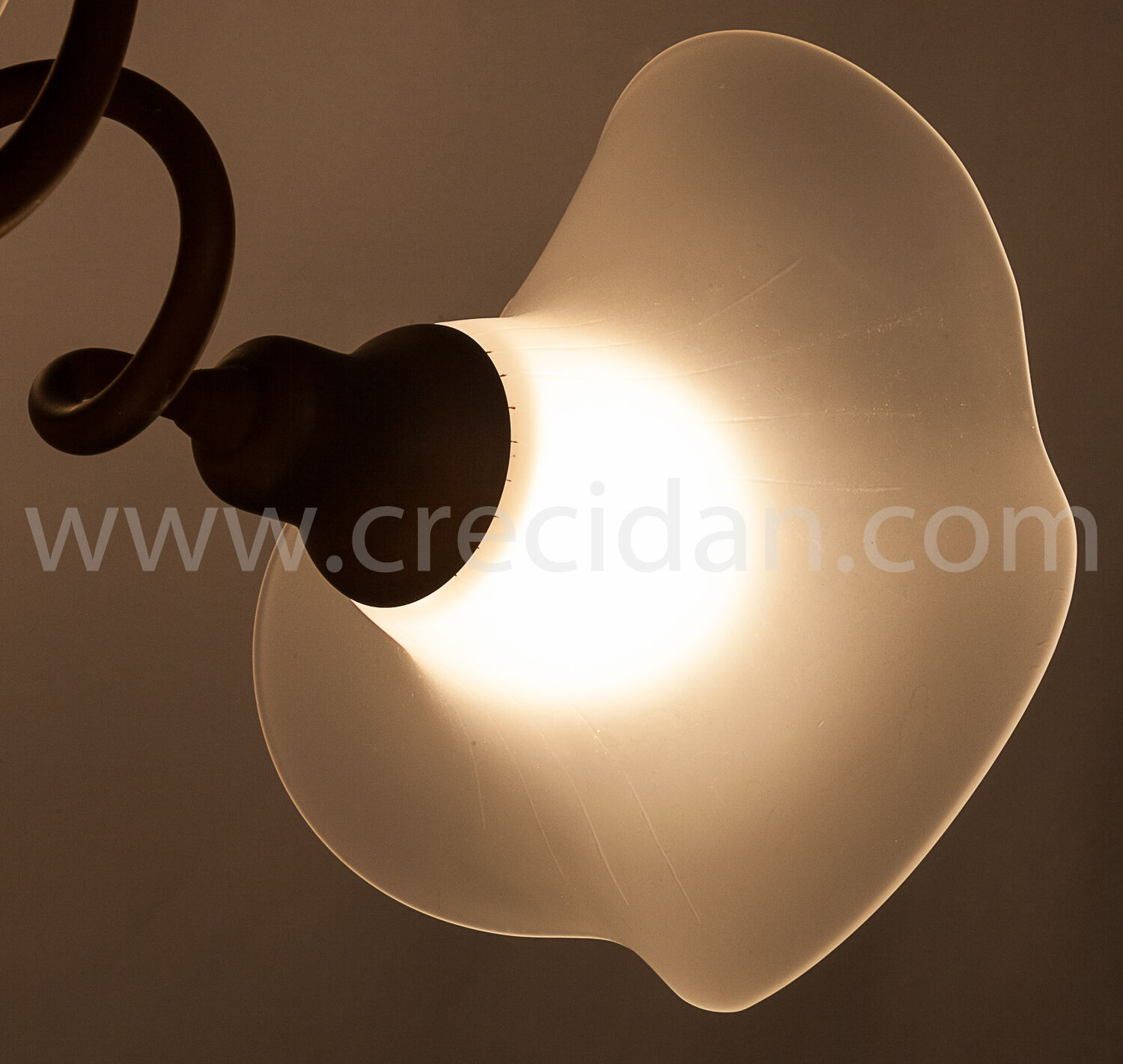 Murano chandelier 7 lights