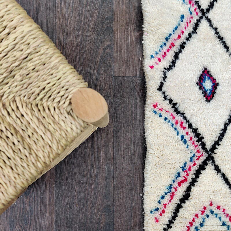 Colorful berber carpet 70x105 cm