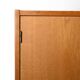 Vintage Scandinavian Oak Sideboard with Tile-Front Drawers
