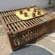 Table basse cage à poules