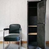 Industrial closet riveted metal