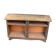 Wooden sideboard without doors for vintage dolls