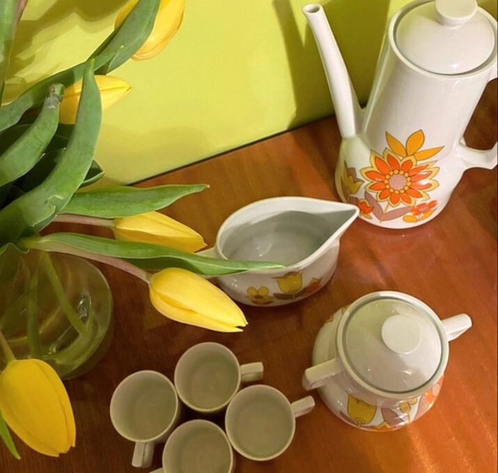 Coffee service L.Lourioux