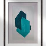 Abstract painting geometric constructivism