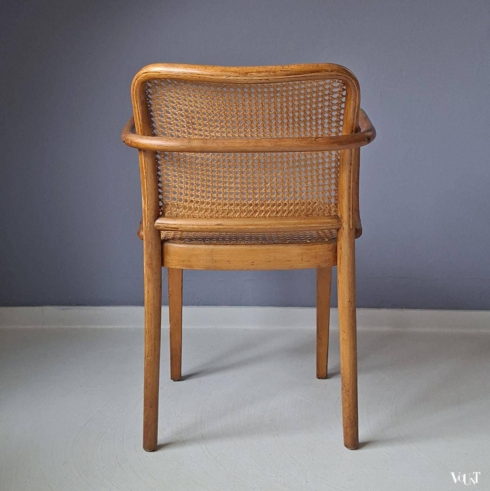 Prague or A 811 F chair, Josef Hoffmann for Thonet, 1950s