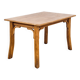 Superbe table à manger en bois massif des années 1950