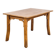 Superbe table à manger en bois massif des années 1950