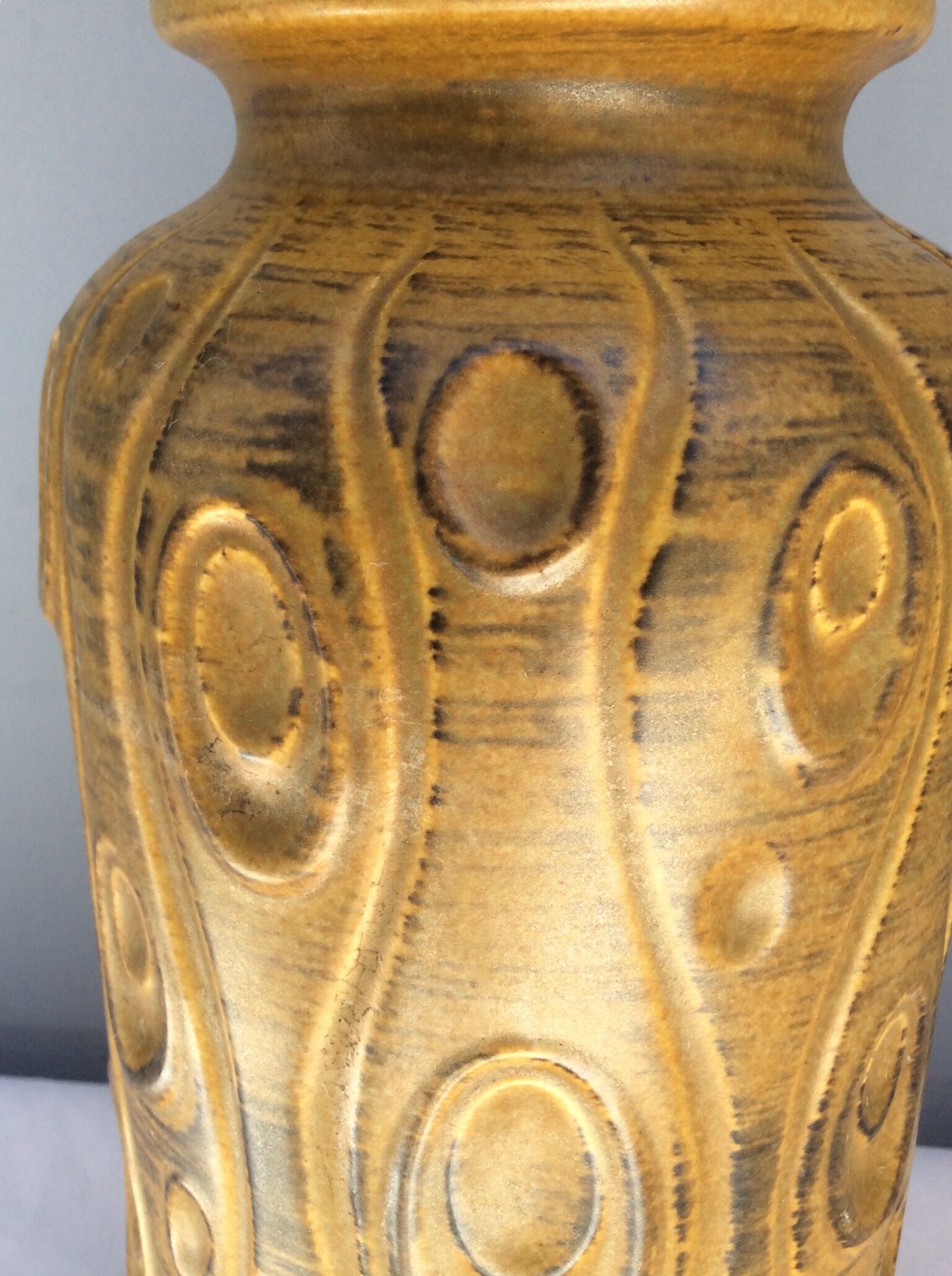 West Germany ceramic vase, 1960s