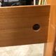 Maison Regain solid elm single trundle bed