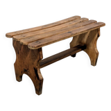 Small wooden stool / footrest
