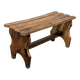 Small wooden stool / footrest