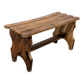 Small wooden stool / footrest
