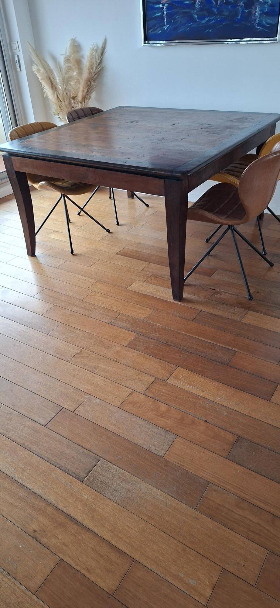 Solid Acacia dining table