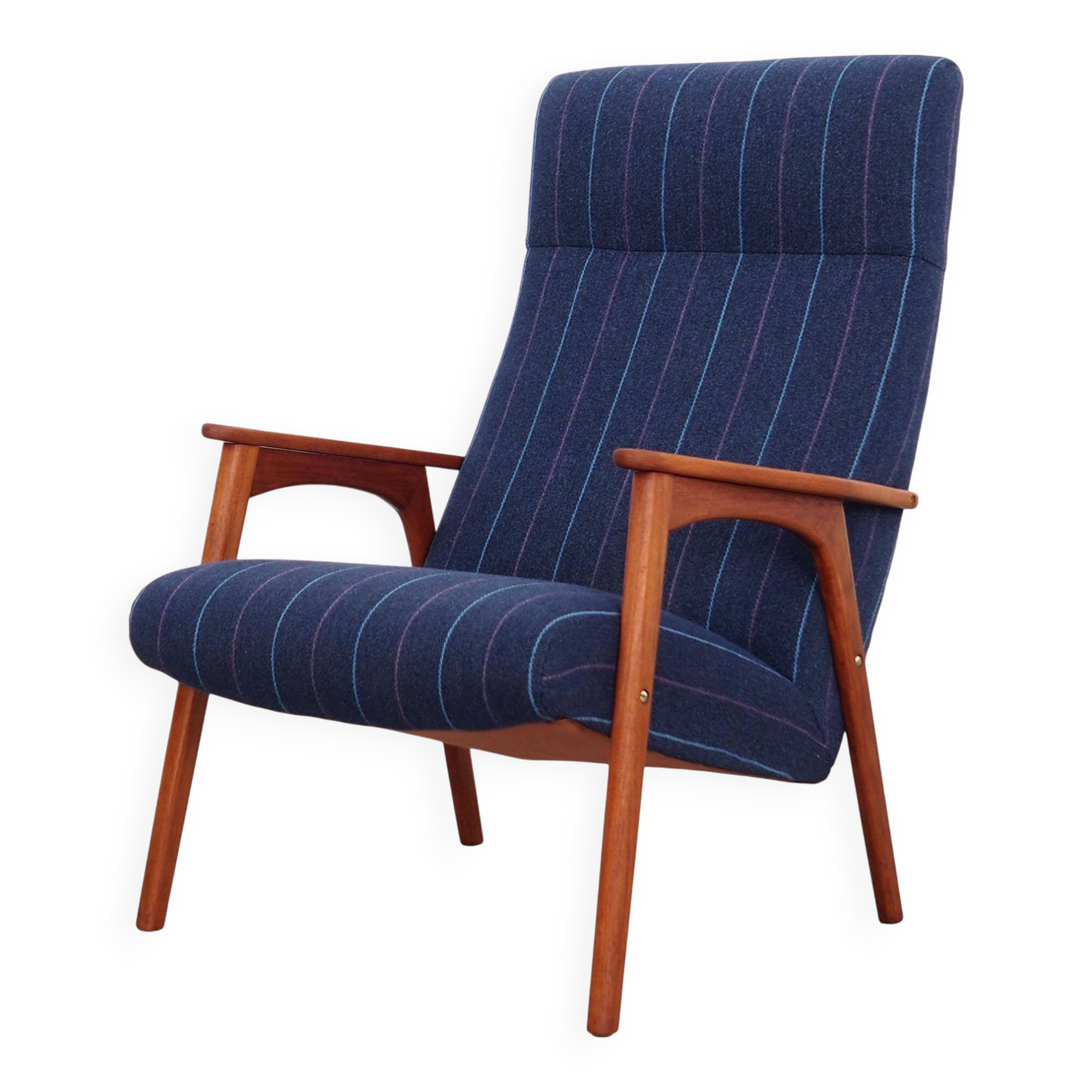 Fauteuil en teck, design danois, années 1970, production : Danemark