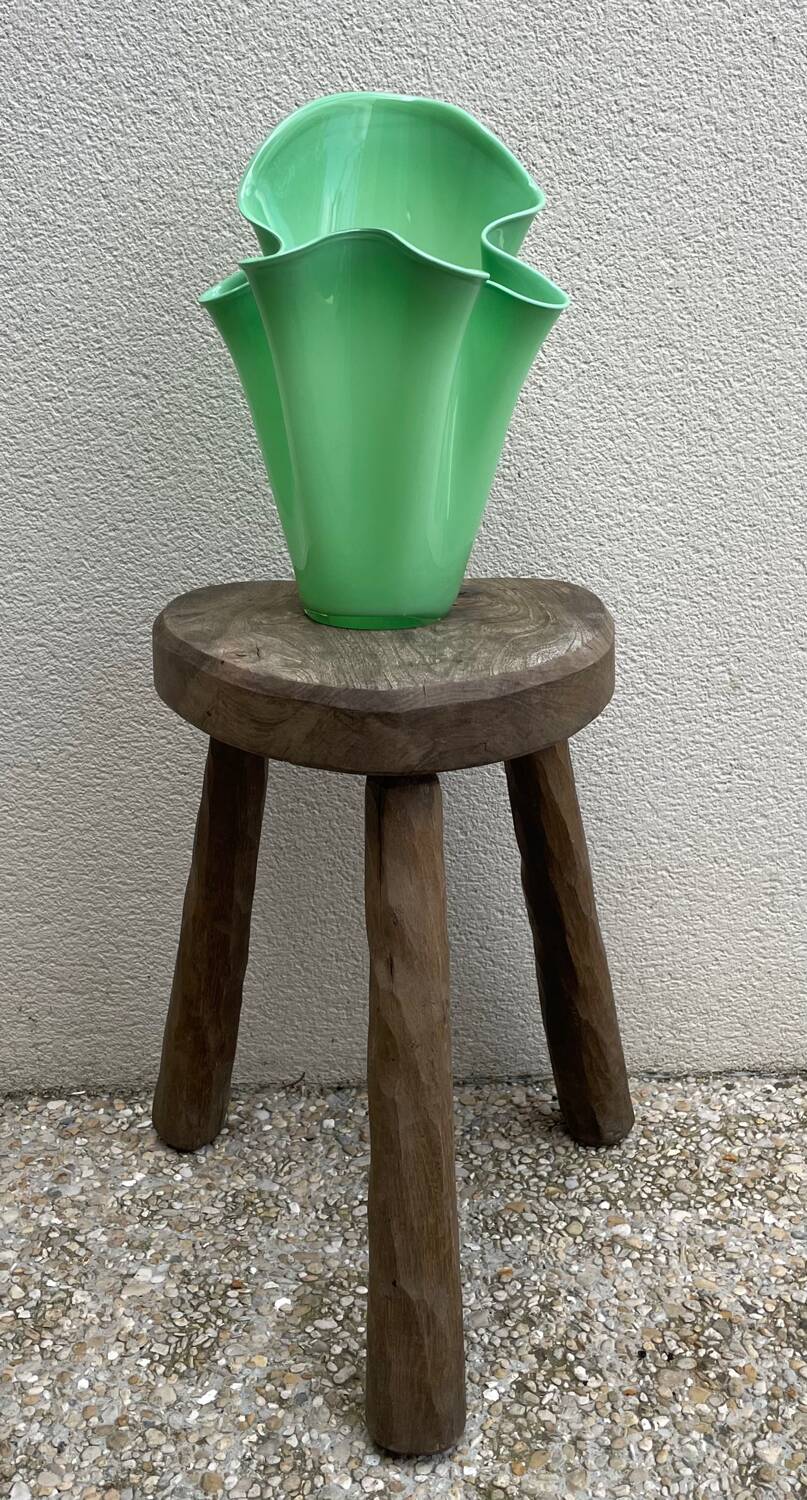 Murano handkerchief vase