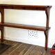 VINTAGE Solid Oak SHELF