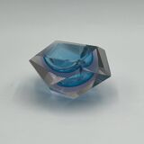 Pair of Artisanal Murano 'Sommerso' Glass Vases, 1960s