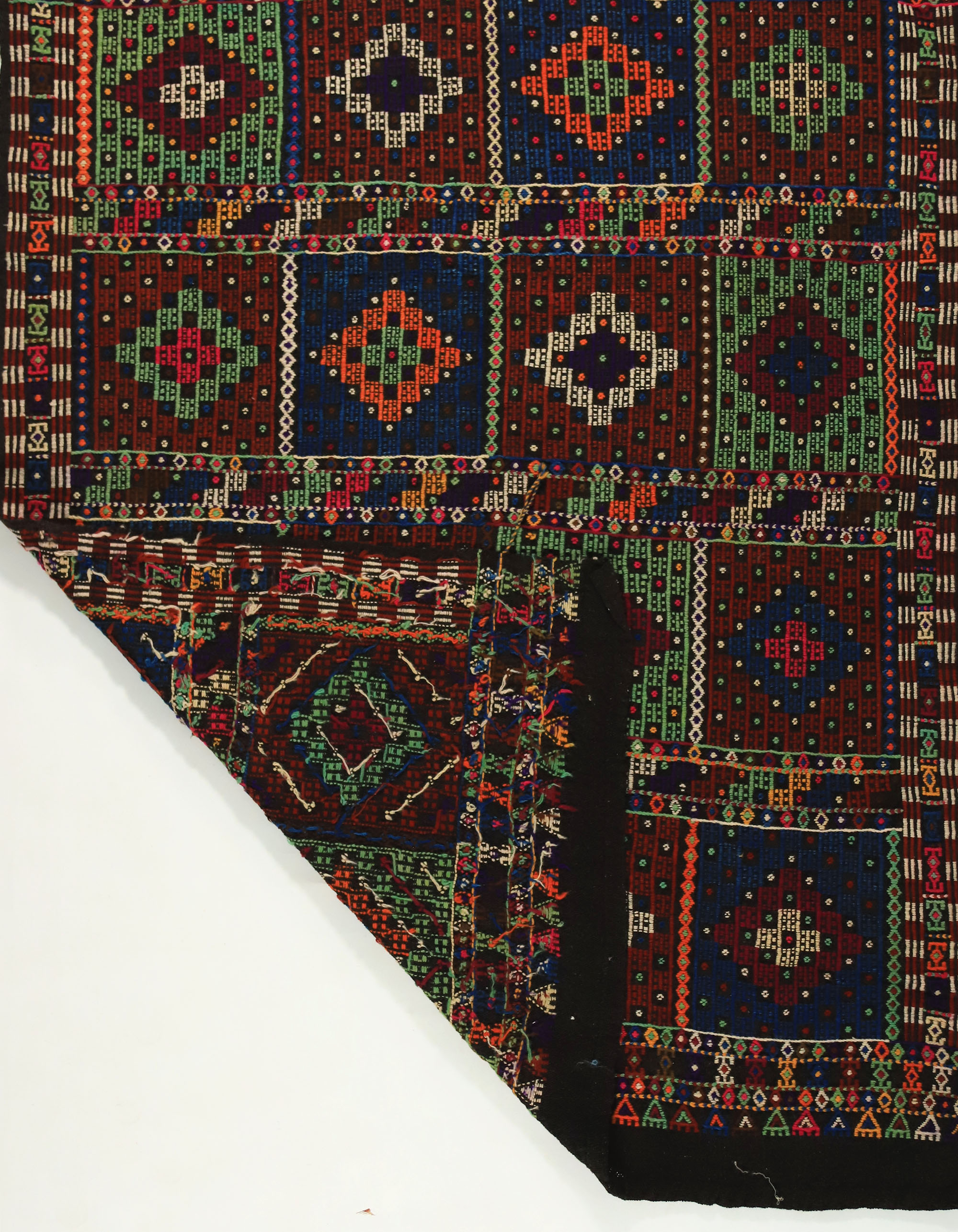 Anatolian handmade kilim rug 211 cm x 154 cm