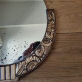 Art Deco mirror 44x 44cm