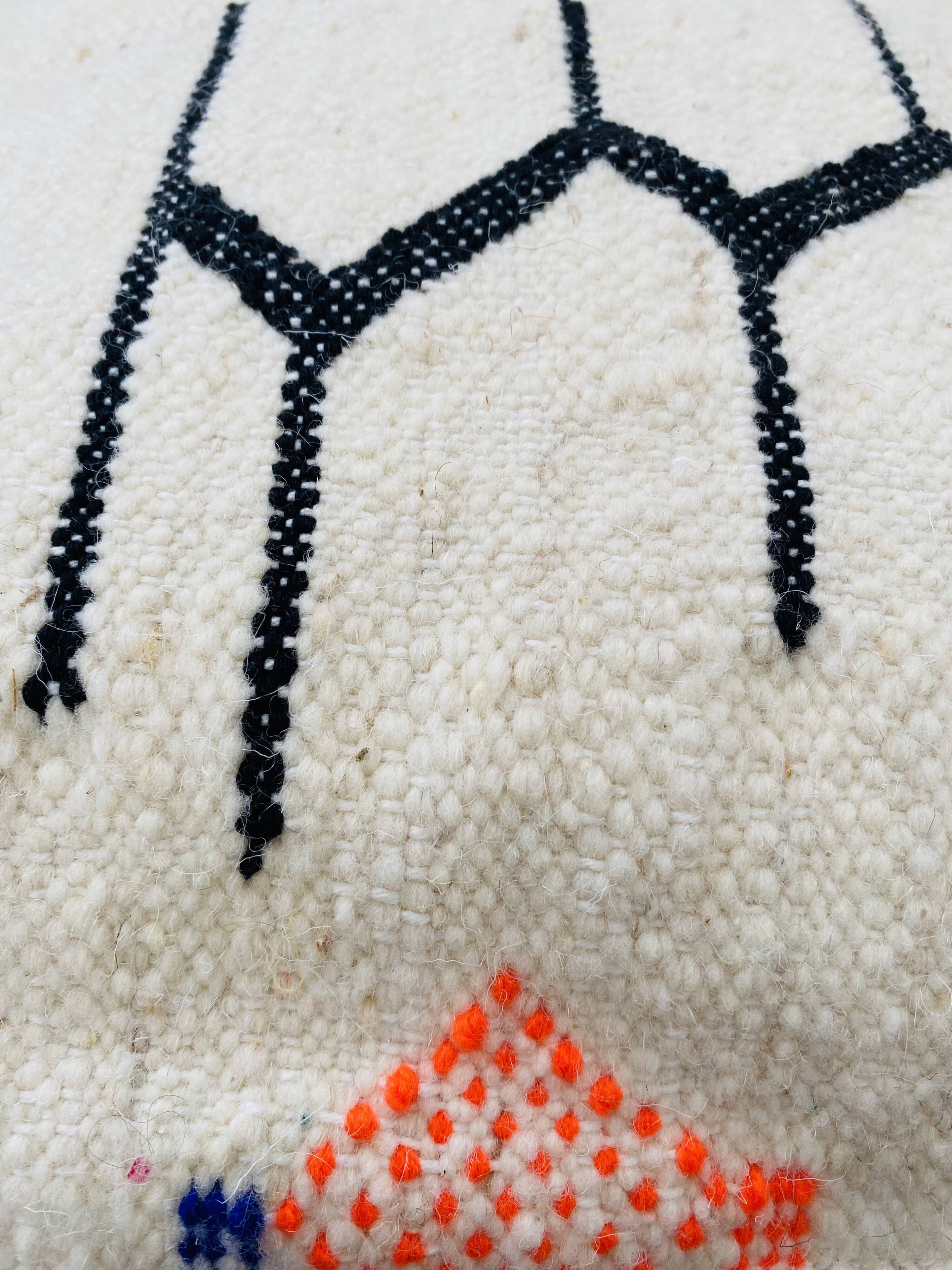 Berber kilim wool cushion cover n°50