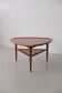 Table basse en teck Poul Jensen en forme de triangle