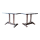 Two bistro tables 1960