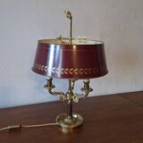 Lucien Gau Model 15033 mid century brass table lamp