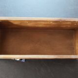 Multi-drawer cabinet with antique patina
