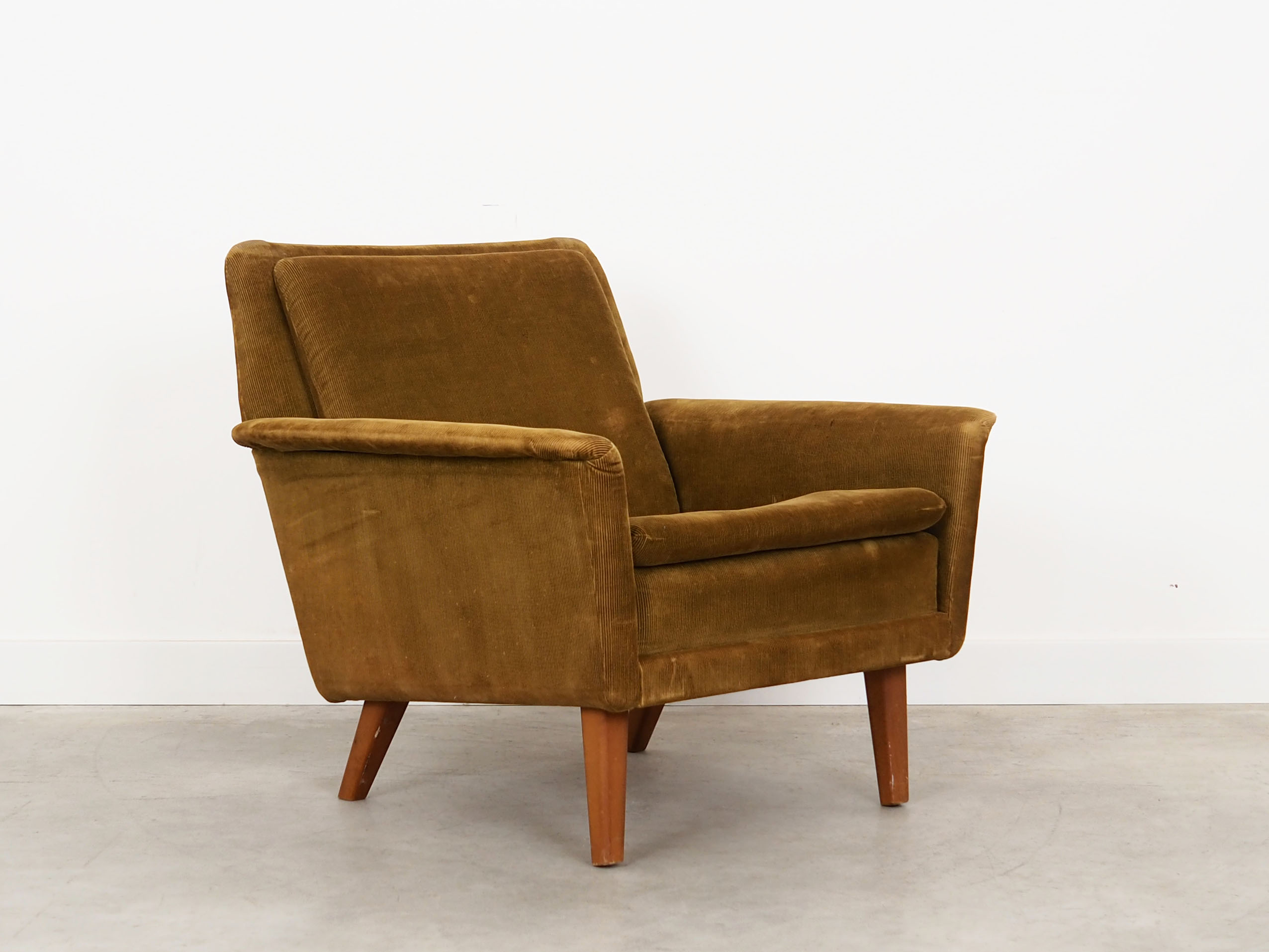 Fauteuil en hêtre, design scandinave, années 1960, designer : Folke Ohlsson, manufacture : Fritz Hansen