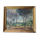Painting by Paul Charavel viewed from the golf course of St Tropez.