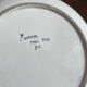 Assiette plate Henriot Quimper motif bretonne