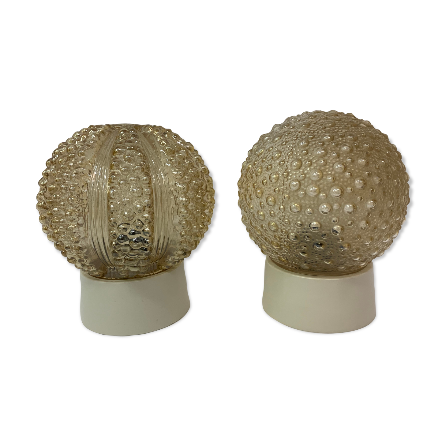 Bubble glass lamps 1970