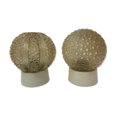 Bubble glass lamps 1970