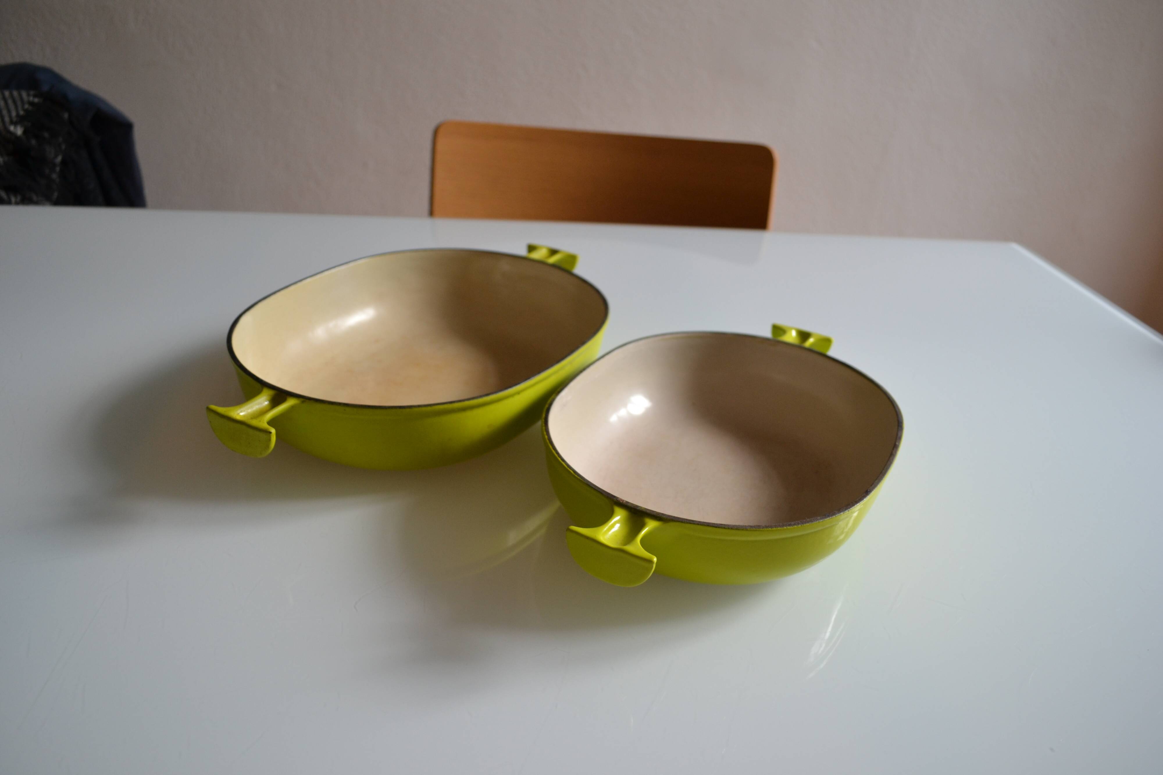 Cocotte marron LE CREUSET modèle MAMA ENZO MARIE - Fer