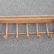 Coat rack bistro curved wood early twentieth century