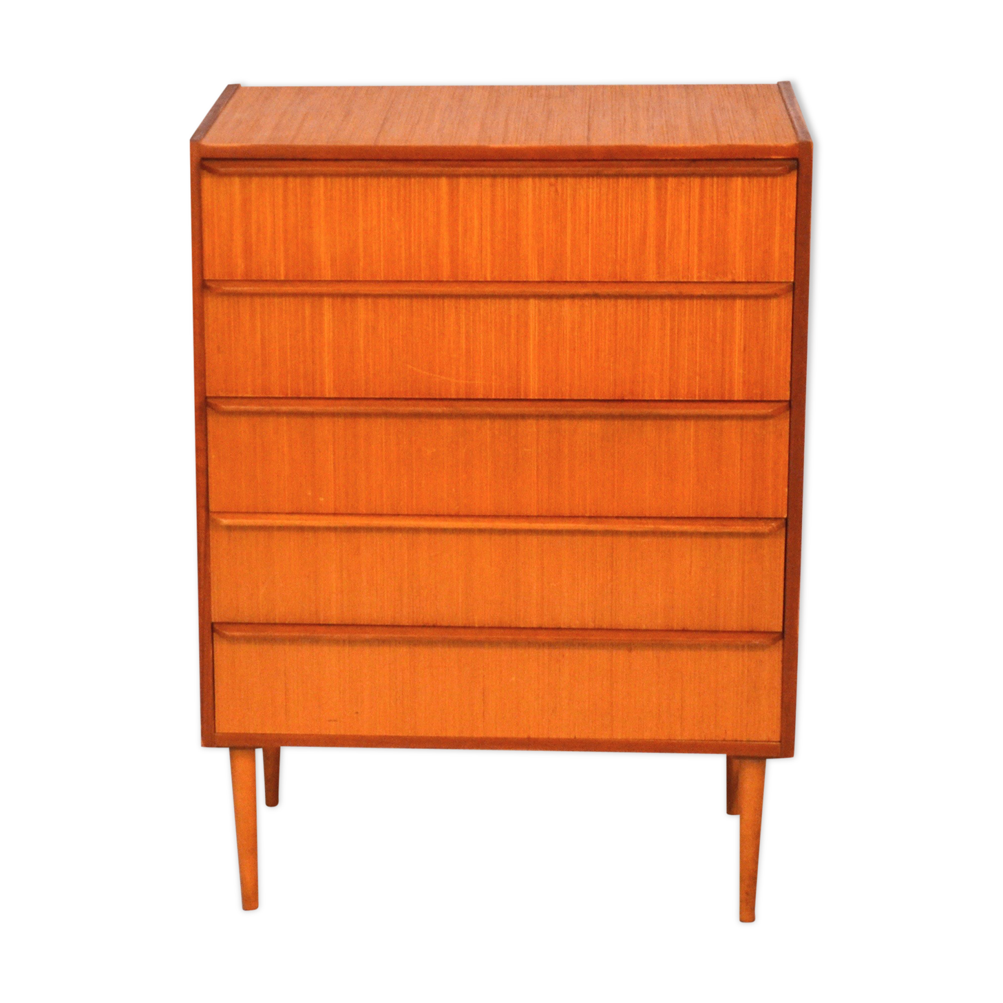 Small chest of drawers Scandinavian years 60