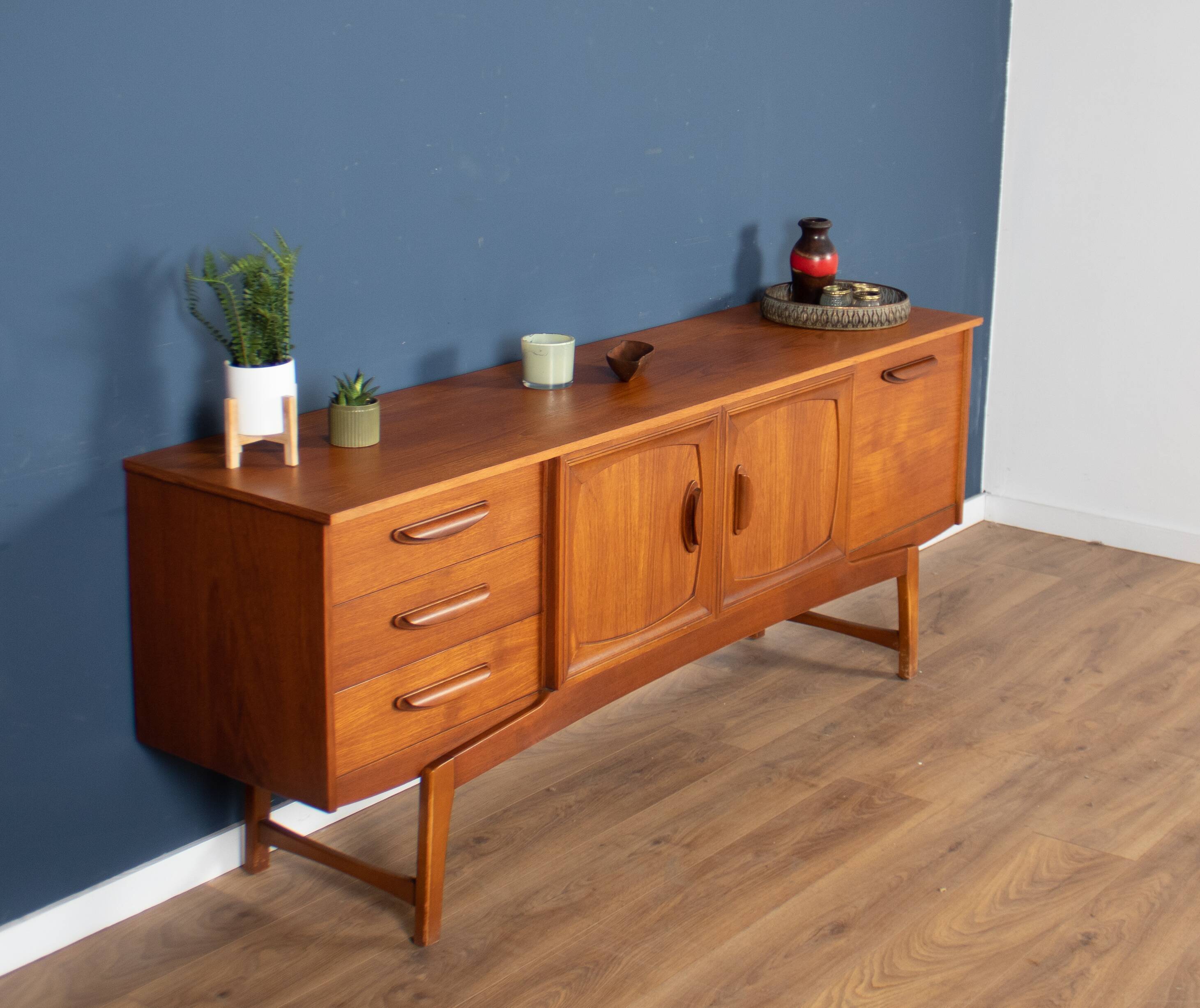 Retro teak 1960s stonehill mid century sideboard