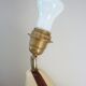 Large table lamp, Louis Drimmer, 70s/80s design, free-form ceramic