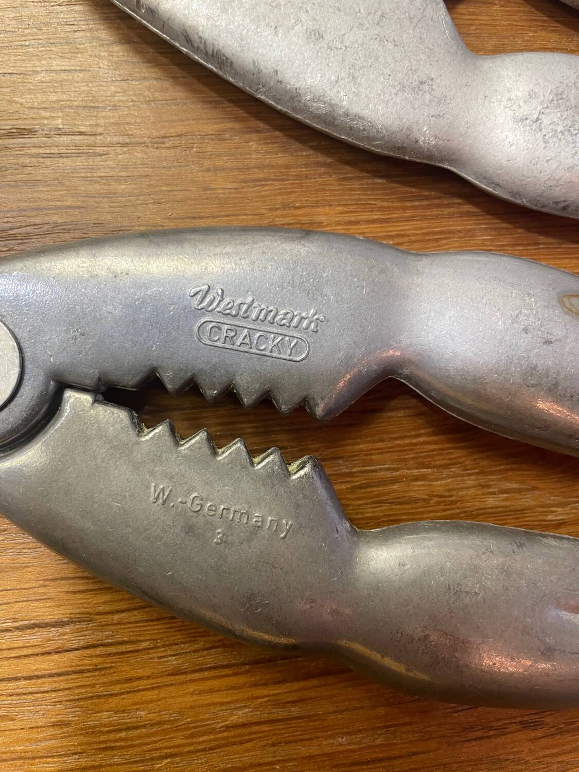 Vintage metal lobster claws